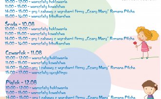 Plakat promujący warsztaty